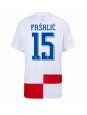 Chorvatsko Mario Pasalic #15 Domácí Dres ME 2024 Krátký Rukáv